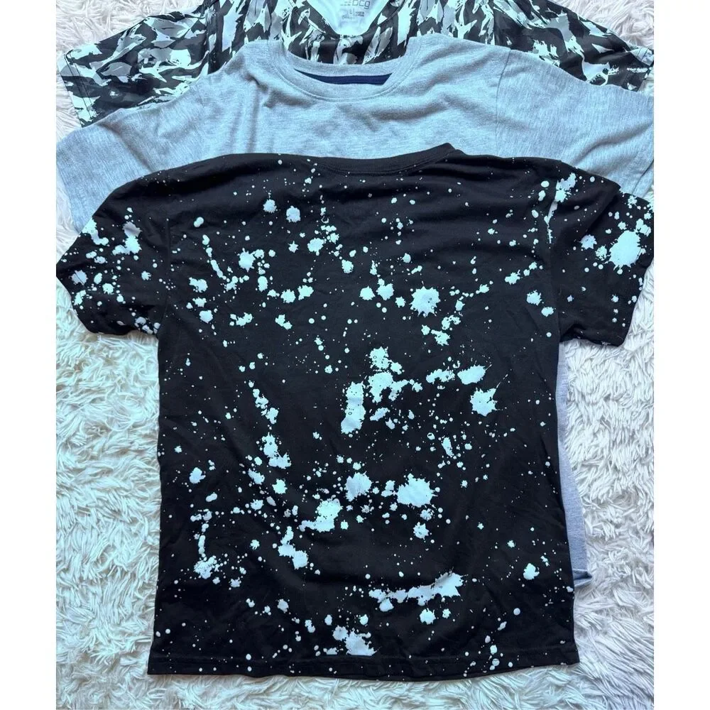 3 piece boys graphic T-shirt bundle size L 14-16 & XL16 by Cat & Jack, Fresh Lau